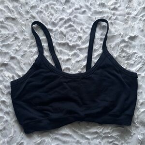 Zenana Outfitters Classic Navy Sports Bra